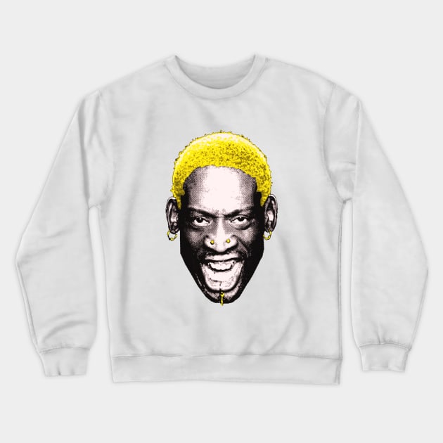 Rodman yellow Crewneck Sweatshirt by tdK